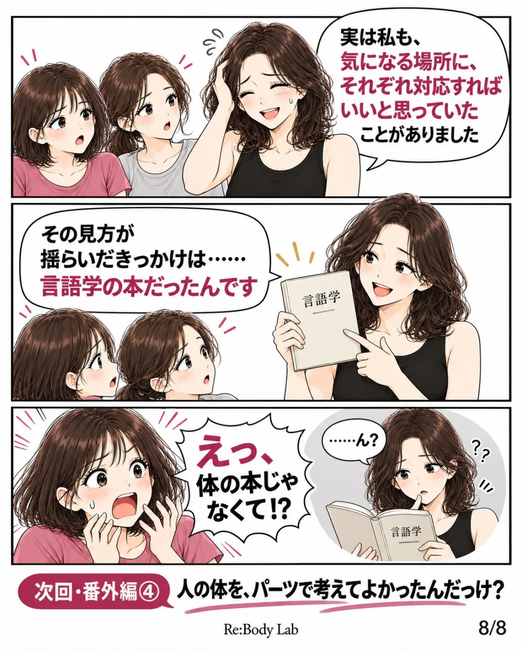 「友達も下腹が気になるって。